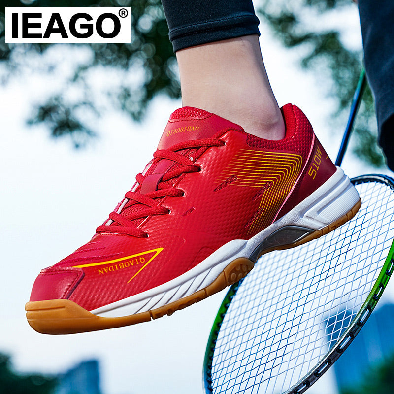 IEAGO Original Quality Spike Sneakers Men Badminton Shoes Volleyball shoes Outdoor Sports Women Athletics Footwear
