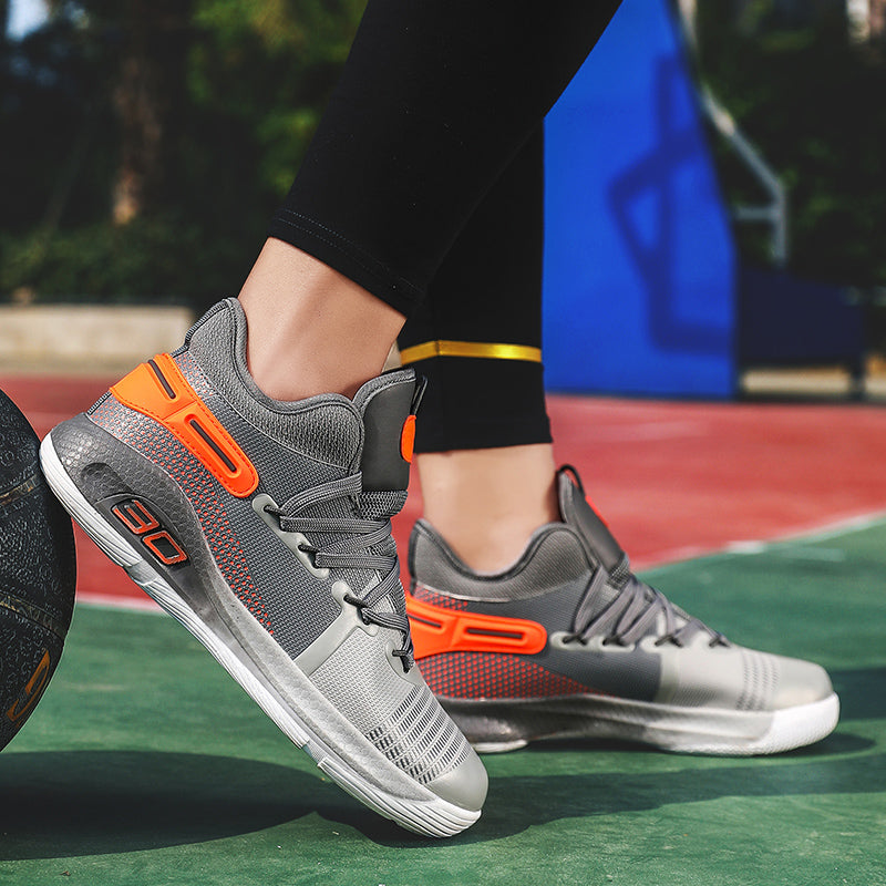 IEAGO Men Casual Sport Basketball Shoes Women Breathable Non-Slip Training Sneakers