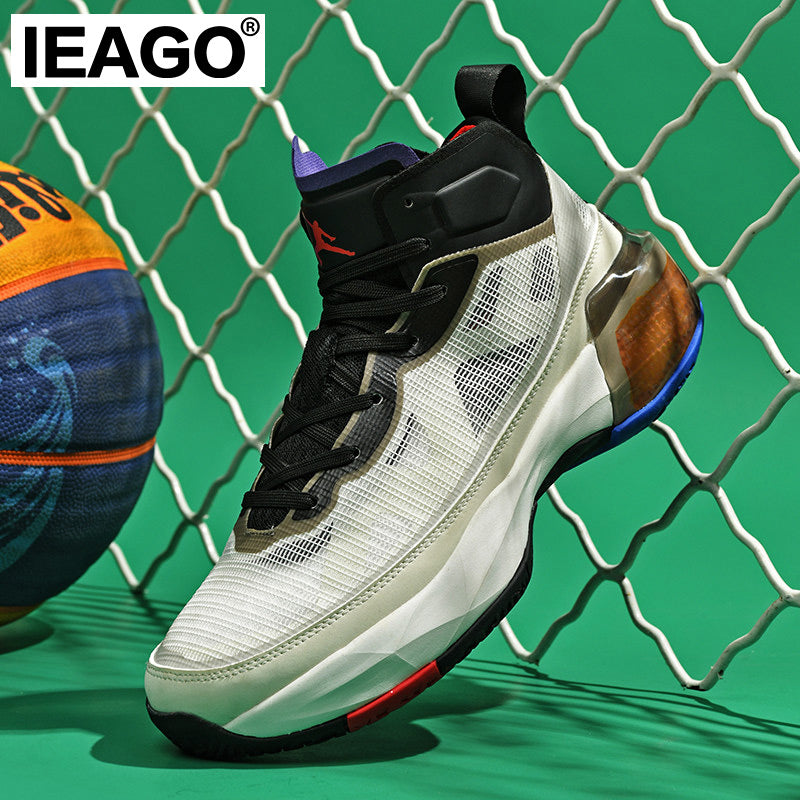 IEAGO Original High Quality Spike Mens Womens Casual Basketball Shoes  Outdoor Sports Running Training Sneakers