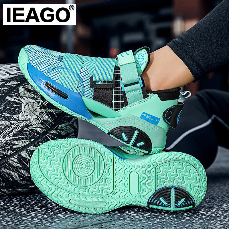 IEAGO Original High Quality Men Women Basketball Shoes Athletic Outdoor Sports Sneakers Gym Training Shoes